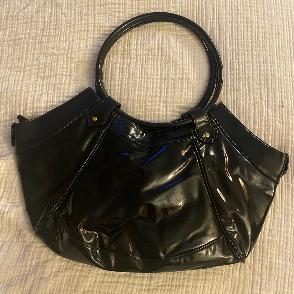 New large hobo bag black